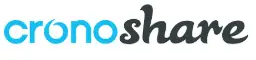 Logotipo de Cronoshare, plataforma para la que realizamos trabajos Logotipo de Cronoshare. Estamos de alta en la plataforma